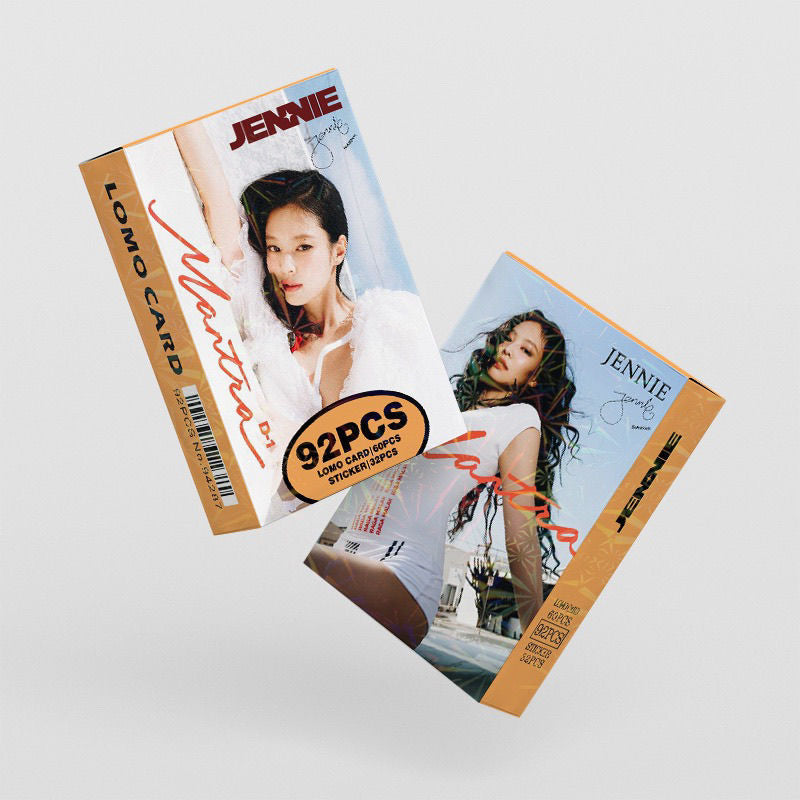 PHOTOCARDS JENNIE MANTRA + STICKERS (92 PCS) – PLANET STORE