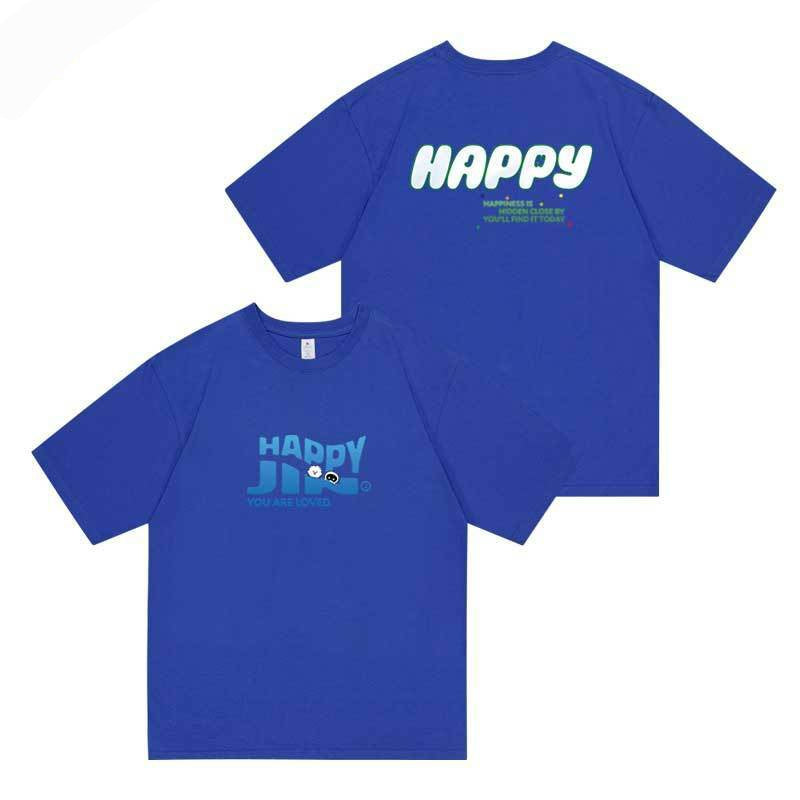 CAMISETA JIN - HAPPY 100% ALGODÃO VÁRIAS CORES!