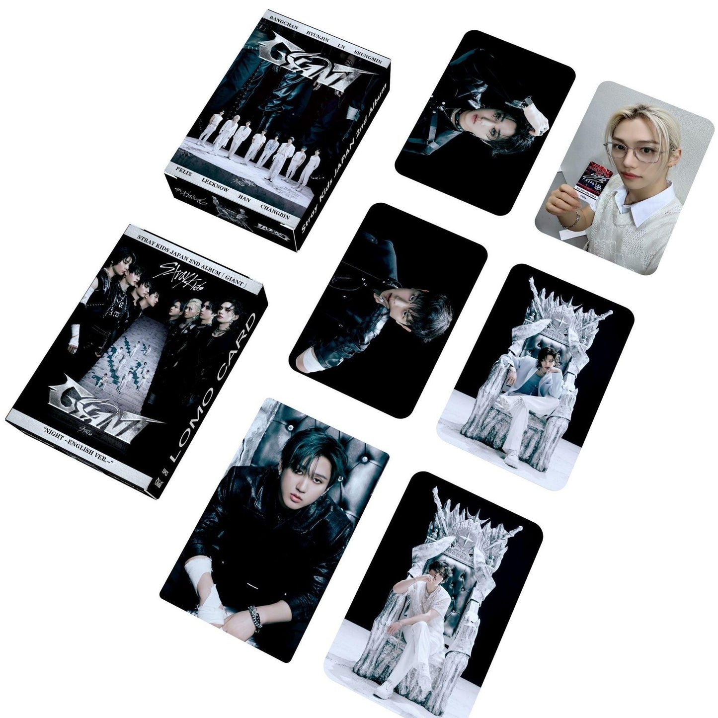 PHOTOCARDS STRAY KIDS GIANT 55 PCS