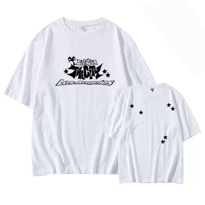 SEVENTEEN MERCH THE CITY LA T-SHIRTS 100% COTTON – PLANET STORE