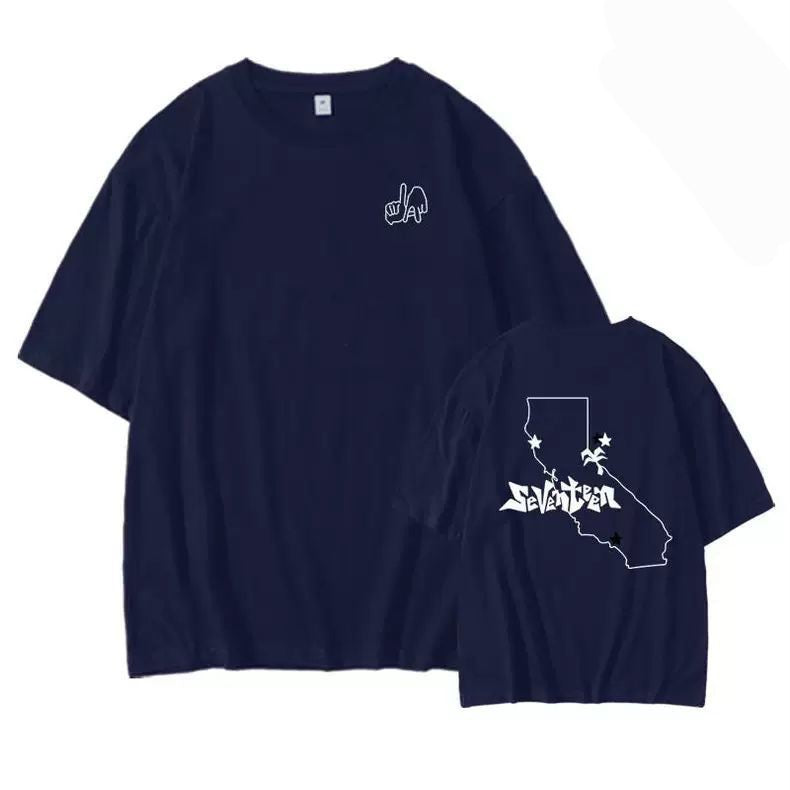 SEVENTEEN MERCH THE CITY LA T-SHIRTS 100% COTTON – PLANET STORE