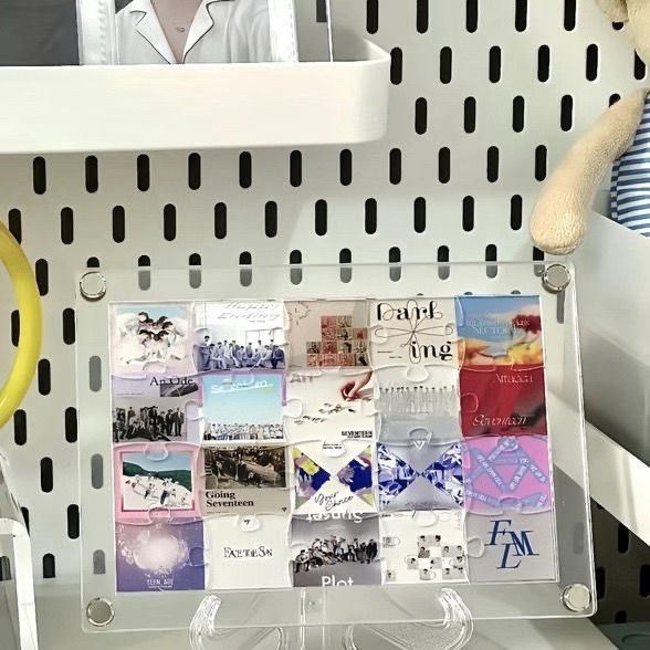 SEVENTEEN MERCH ALBUMS DECORATIVE PUZZLE(2 sizes) – PLANET STORE
