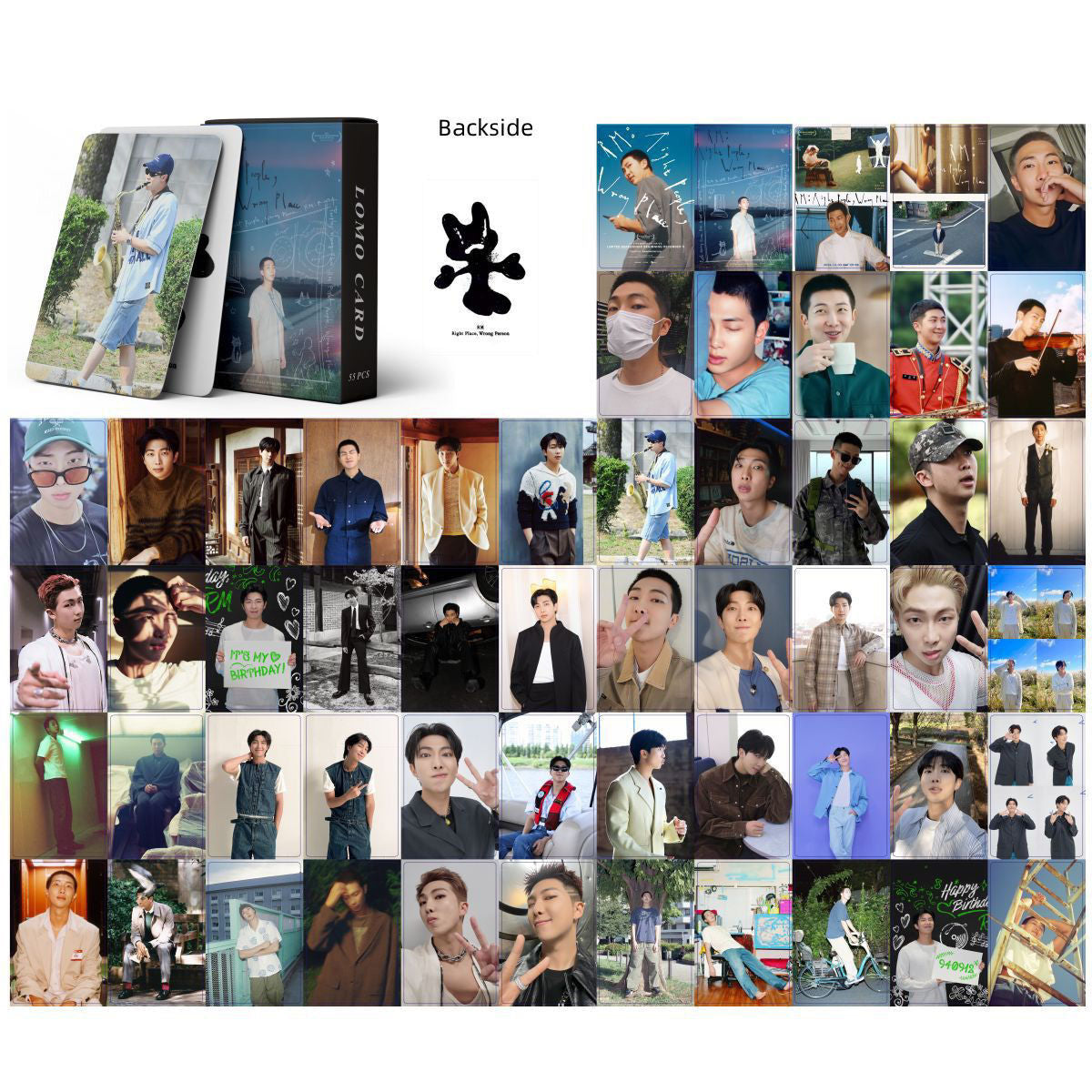 KIT C/ 55 PHOTOCARDS RM RPWP