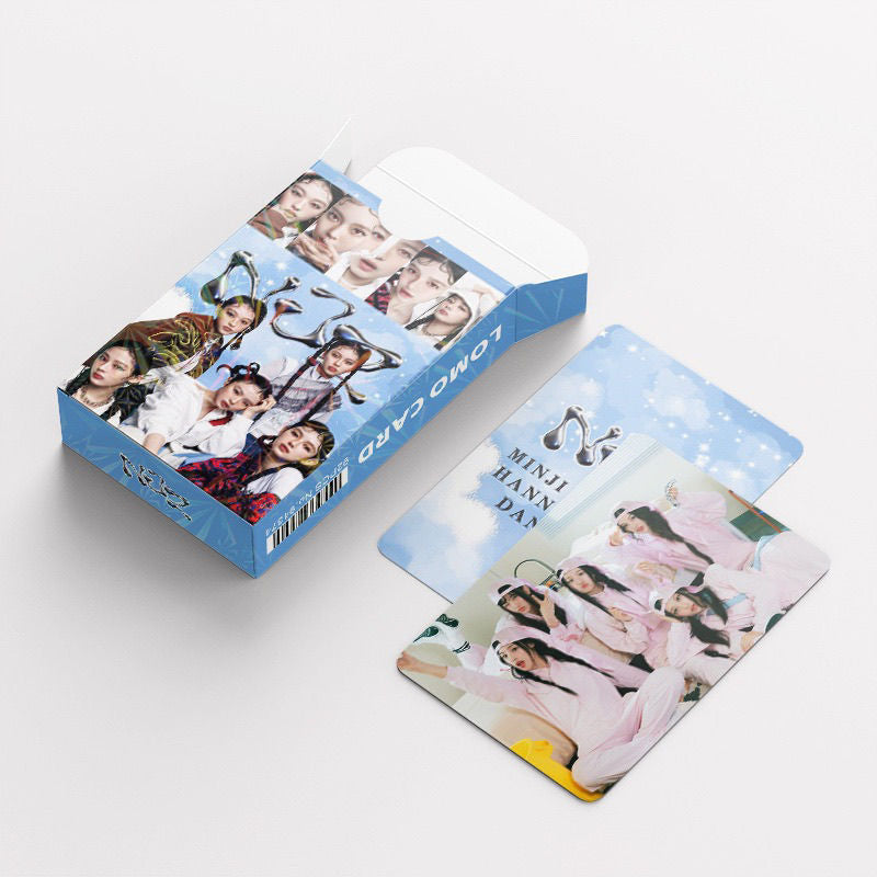 NJZ (NEWJEANS) PHOTOCARDS 92 PCS (60 PHOTOCARDS + 32 STICKERS)