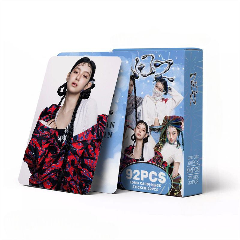 NJZ (NEWJEANS) PHOTOCARDS 92 PCS (60 PHOTOCARDS + 32 STICKERS)