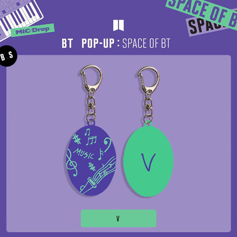 BTS MERCH SET OF 7 POP UP KEYRINGS – PLANET STORE