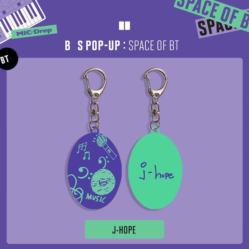 BTS MERCH SET OF 7 POP UP KEYRINGS – PLANET STORE