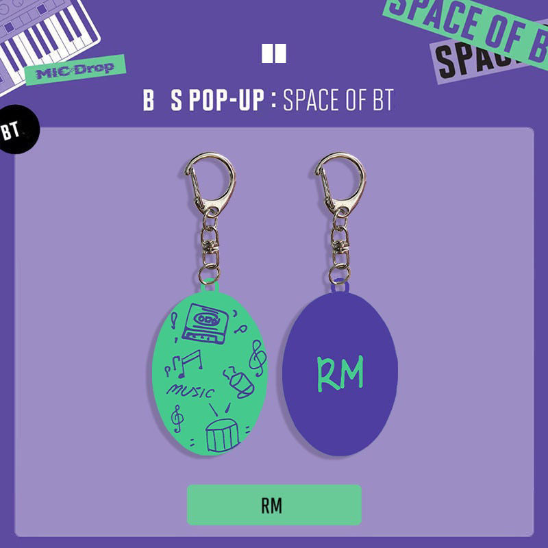 BTS MERCH SET OF 7 POP UP KEYRINGS – PLANET STORE