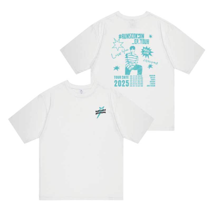 JIN RUNSEOKJIN TOUR T SHIRTS 100% COTTON – PLANET STORE