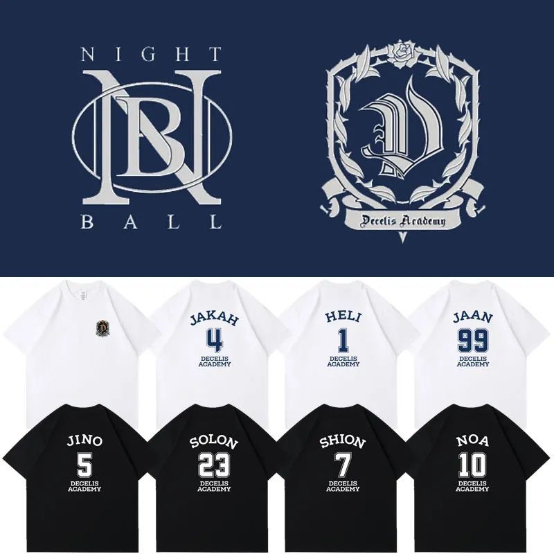 ENHYPEN T-SHIRT NIGHT BALL 100 % BAUMWOLLE