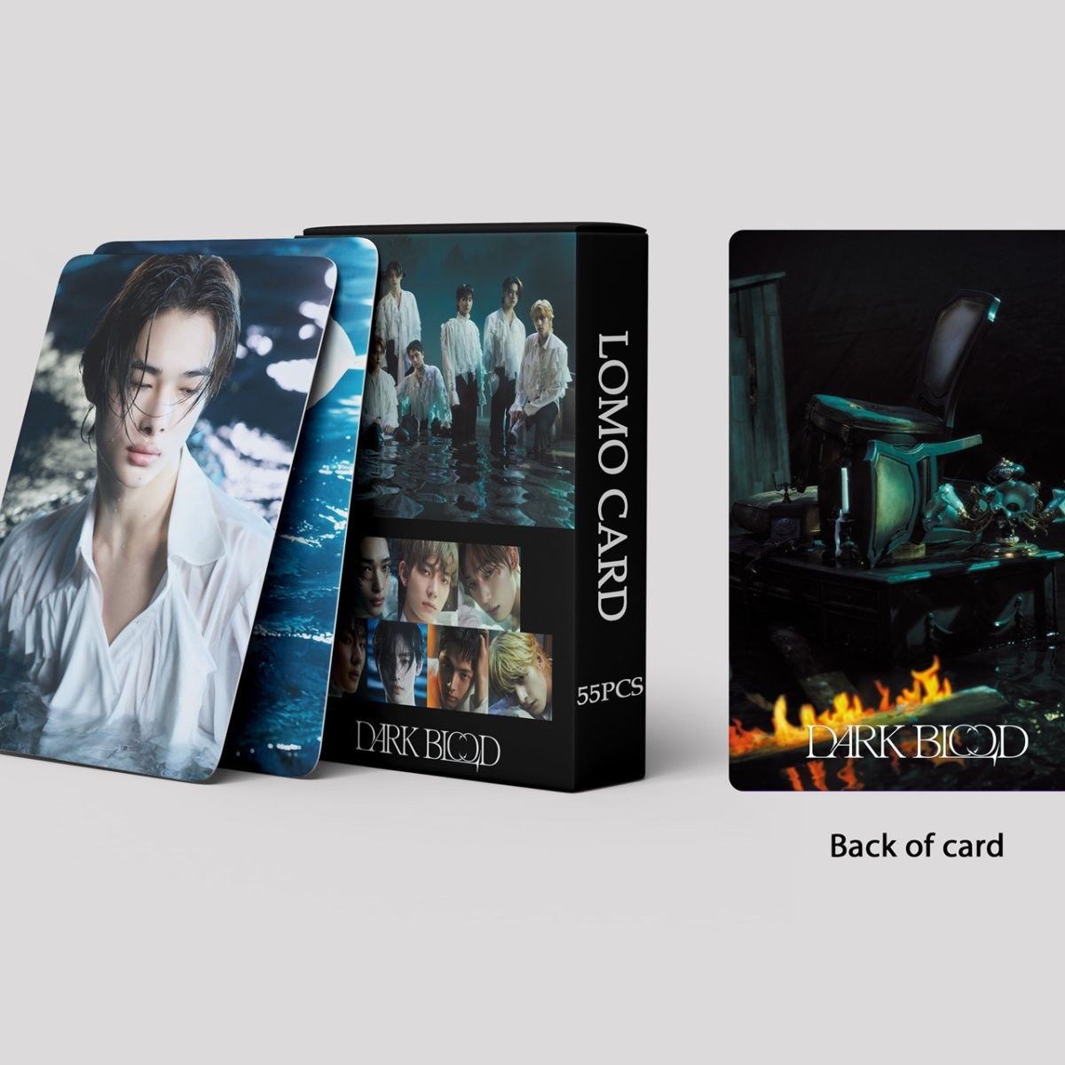 PHOTOCARDS ENHYPEN DARK BLOOD 55 PCS