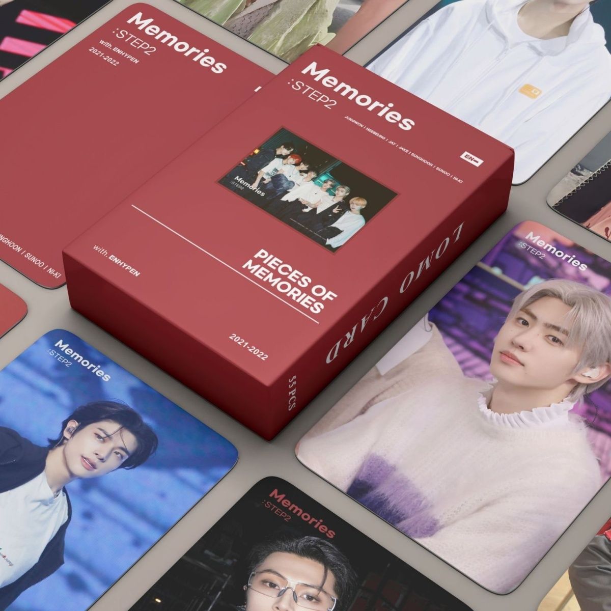PHOTOCARDS ENHYPEN MEMORIES: STEP2 55 PCS – PLANET STORE