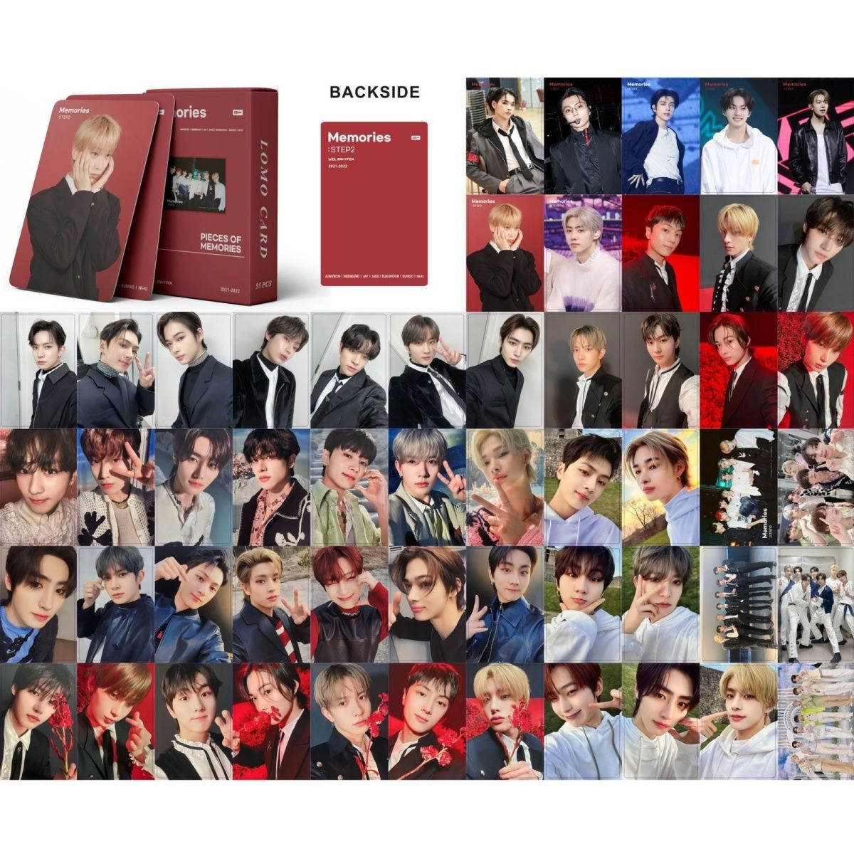 ENHYPEN MEMORIES STEP2 トレカ　ニキ PHOTOCARDS ENHYPEN MEMORIES: STEP2 55 PCS – PLANET STORE