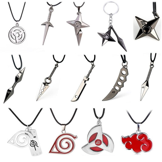 NARUTO MERCH-HALSKETTEN - VERSCHIEDENE OPTIONEN!