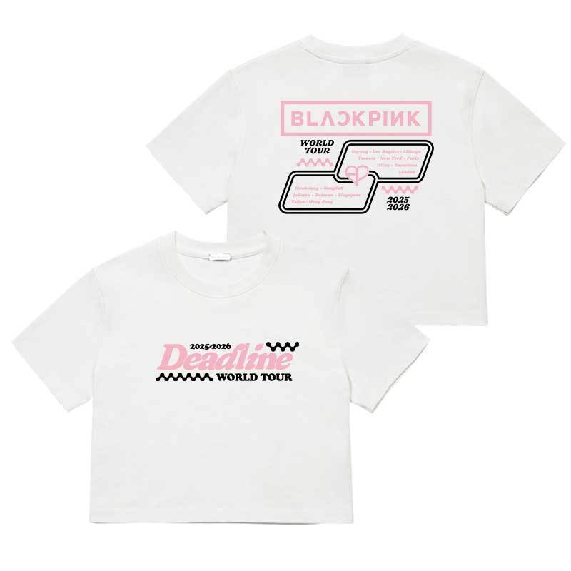BLACKPINK DEADLINE T-SHIRT/CROPPEDS 100% COTTON – PLANET STORE
