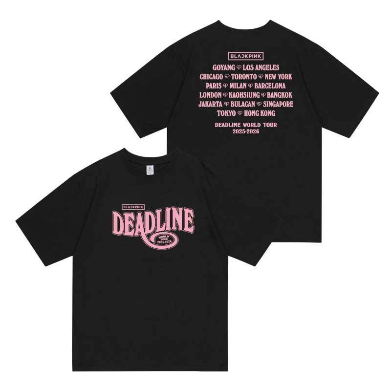 BLACKPINK DEADLINE T-SHIRT/CROPPEDS 100% COTTON – PLANET STORE
