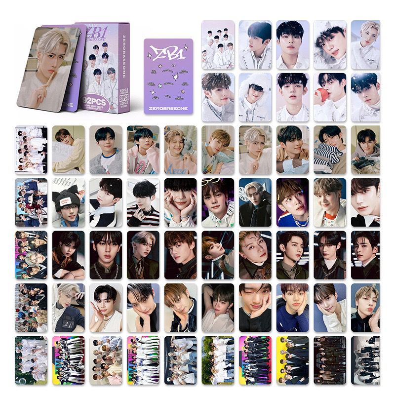 ZB1 ZEROBASEONE PHOTOCARDS + STICKER 92 STÜCK