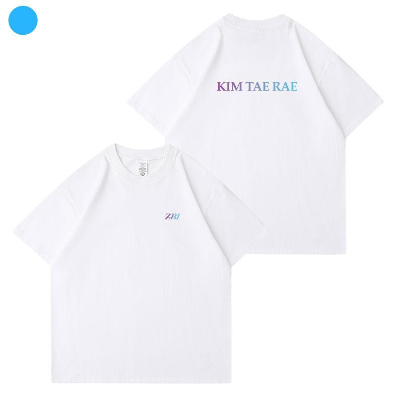 ZB1 ZEROBASEONE T-SHIRTS 100 % BAUMWOLLE – WEISS UND SCHWARZ
