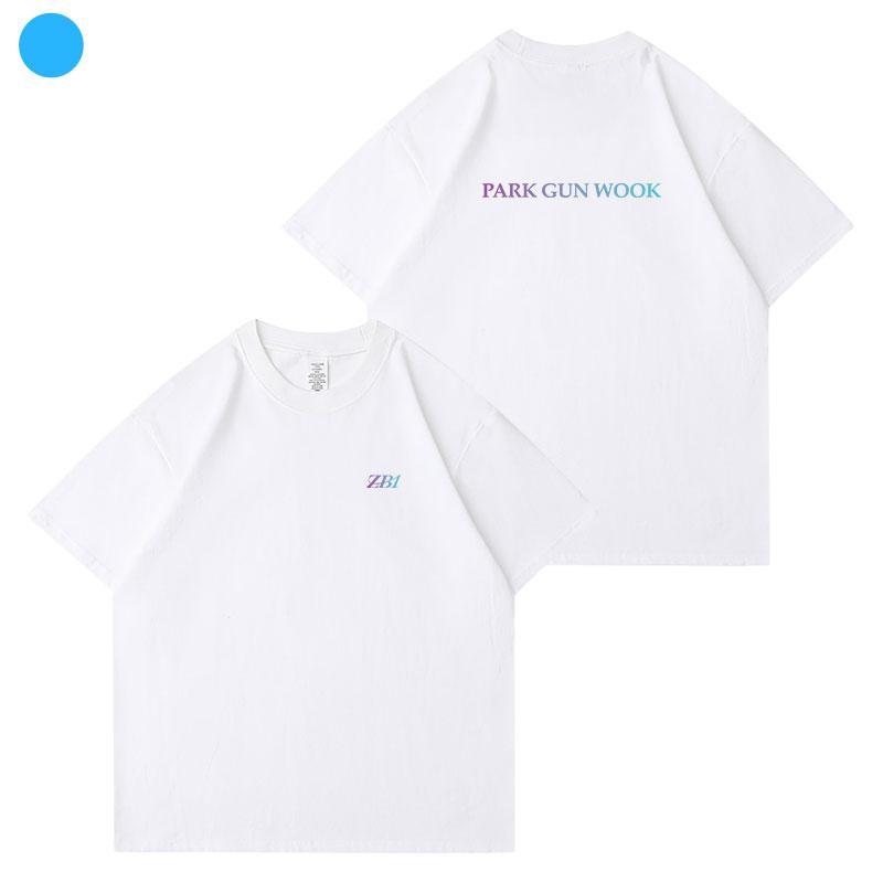 ZB1 ZEROBASEONE T-SHIRTS 100 % BAUMWOLLE – WEISS UND SCHWARZ
