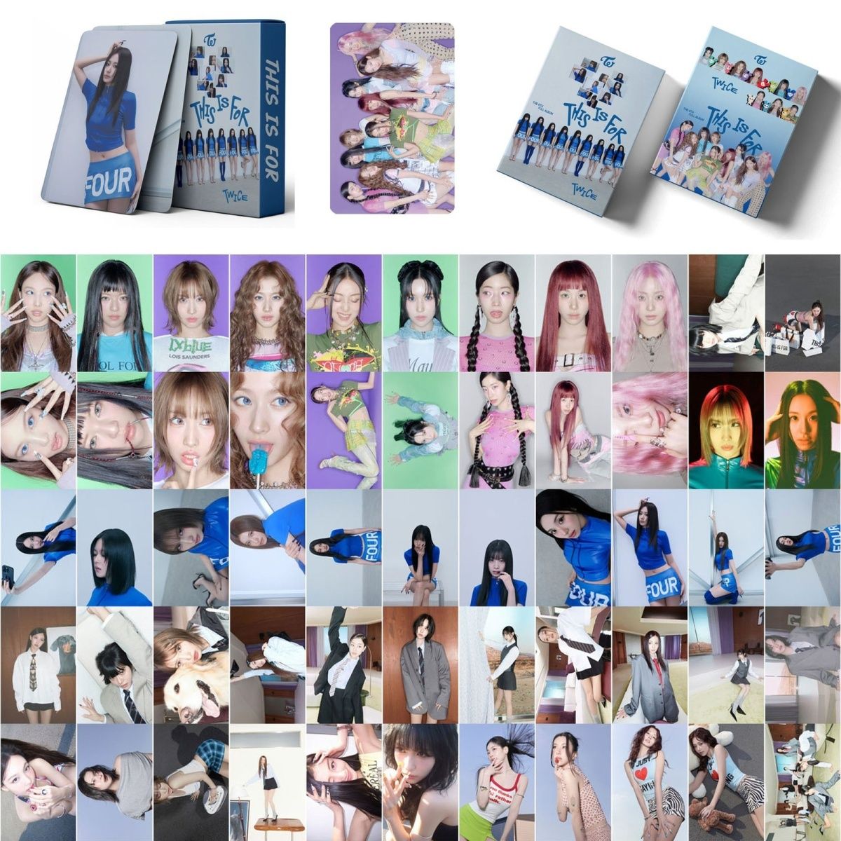 PHOTOCARDS TWICE THIS IS FOR 55 PCS