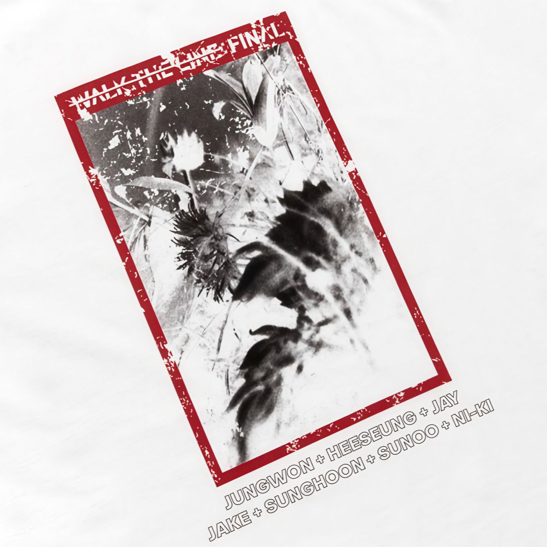 ENHYPEN T-SHIRT WALK THE LINE THE FINAL 100% COTTON – PLANET STORE