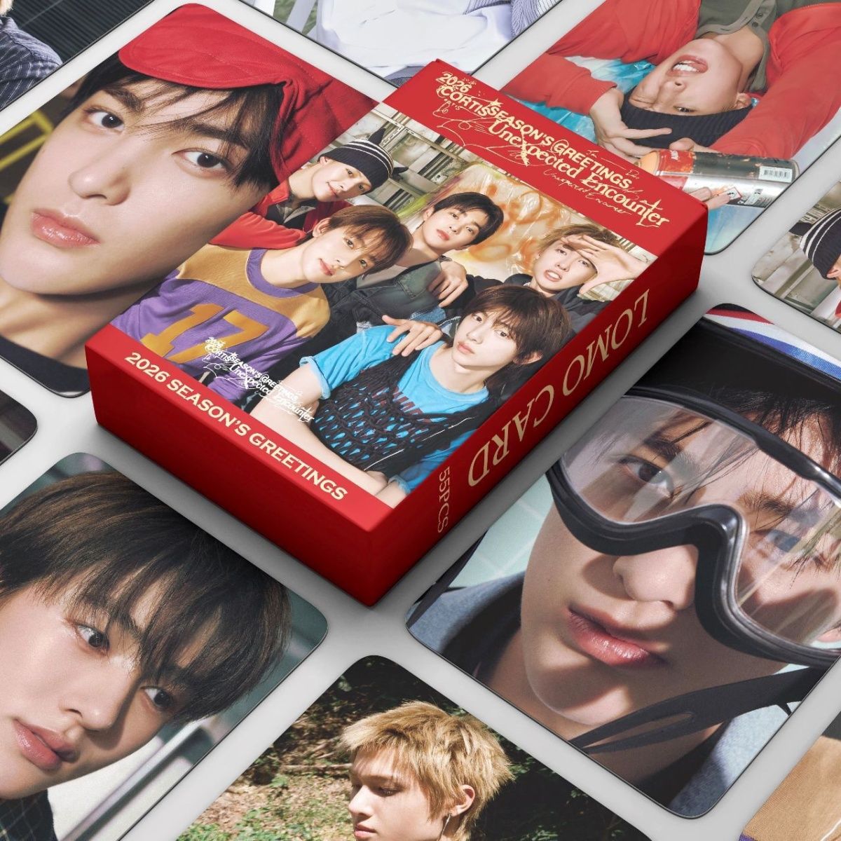 CORTIS PHOTOCARDS 2026 SEASON'S GREETINGS 55 PCS