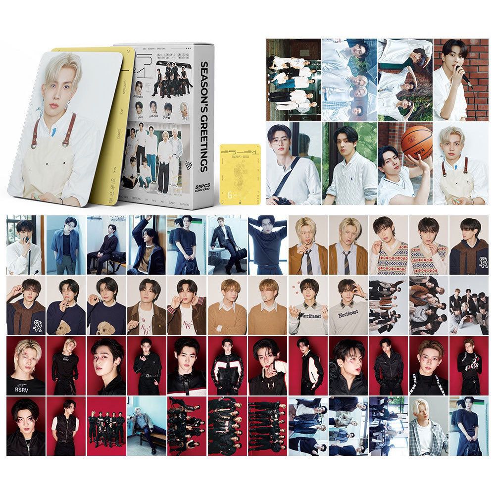 PHOTOCARDS ENHYPEN 2026 SEASON'S GREETINGS 55 PCS – PLANET STORE