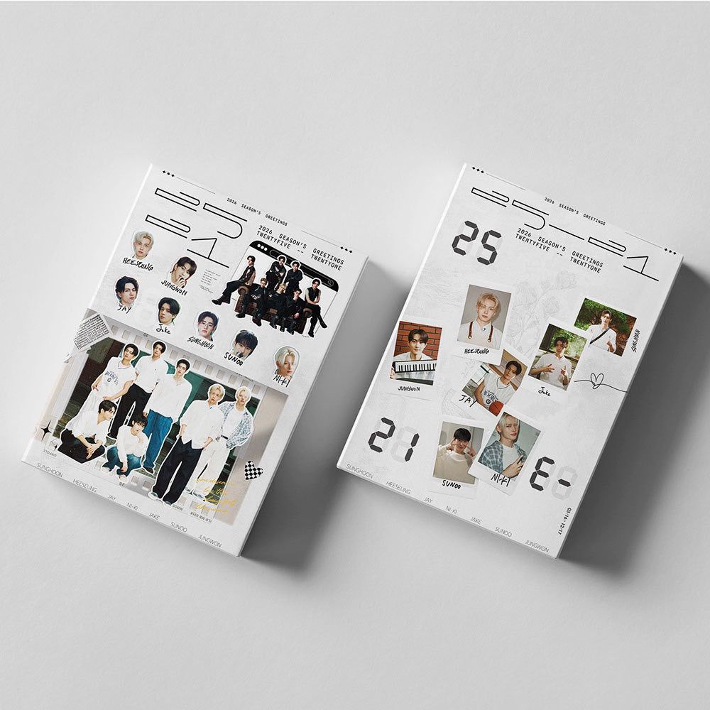 PHOTOCARDS ENHYPEN 2026 SEASON'S GREETINGS 55 PCS – PLANET STORE