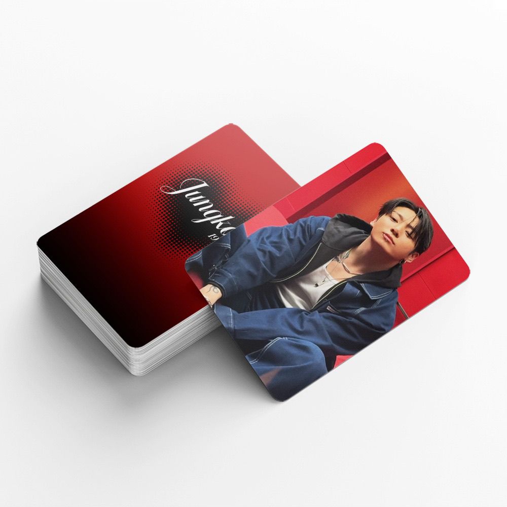 JUNGKOOK PHOTOCARDS 92 STÜCK (60 PHOTOCARDS + 32 STICKER)