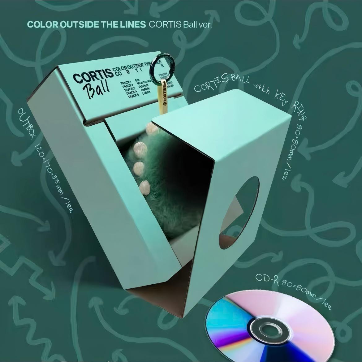 CORTIS BALL + CD + PHOTOCARDS [OFFICIAL MERCH]