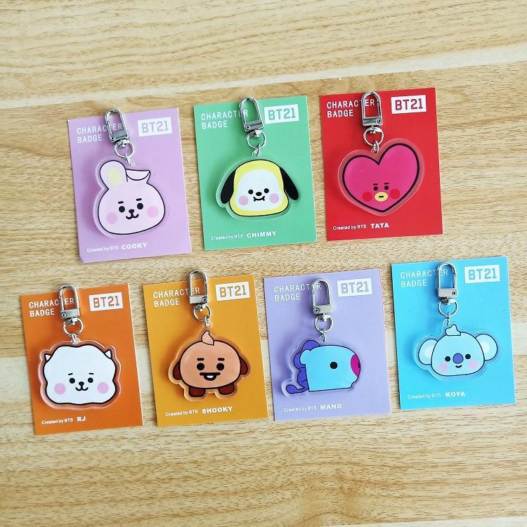BTS BT21 SCHLÜSSELANHÄNGER