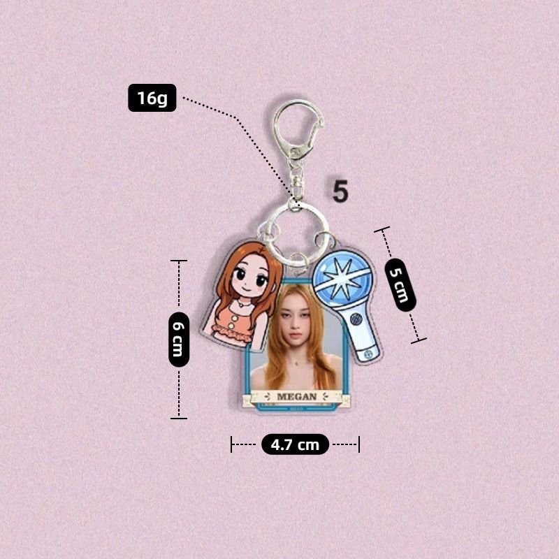 KATSEYE KEYCHAINS