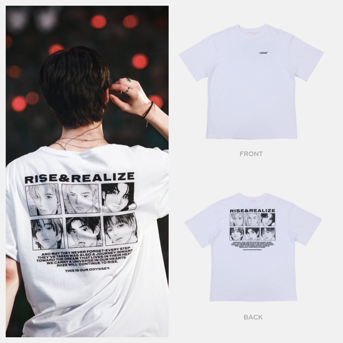 RIIZE T-SHIRT 100% COTTON