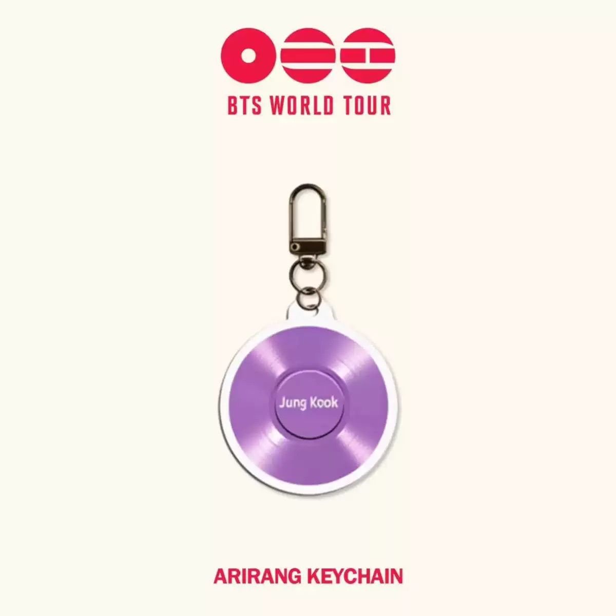 BTS ARIRANG KEYCHAINS – PLANET STORE