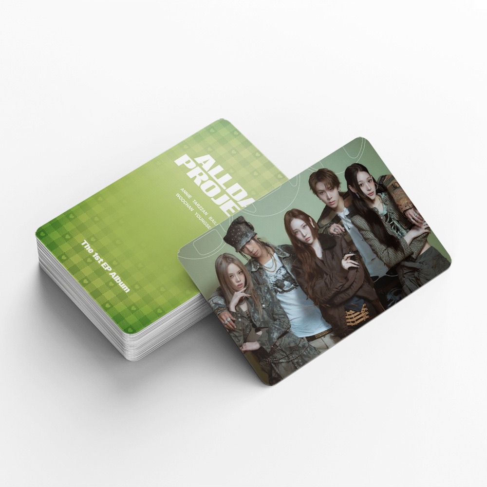 ALLDAY PROJECT PHOTOCARDS 92 TEILE (60 KARTEN + 32 STICKER)