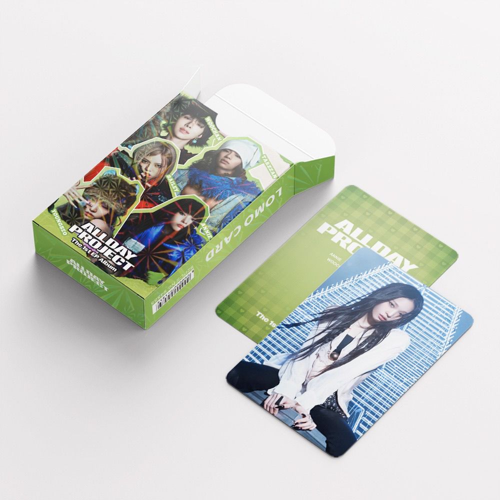 ALLDAY PROJECT PHOTOCARDS 92 TEILE (60 KARTEN + 32 STICKER)