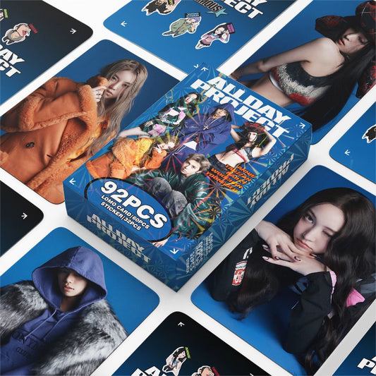 ALLDAY PROJECT FOTOTARJETAS 92PZ (60 TARJETAS + 32 PEGATINAS)