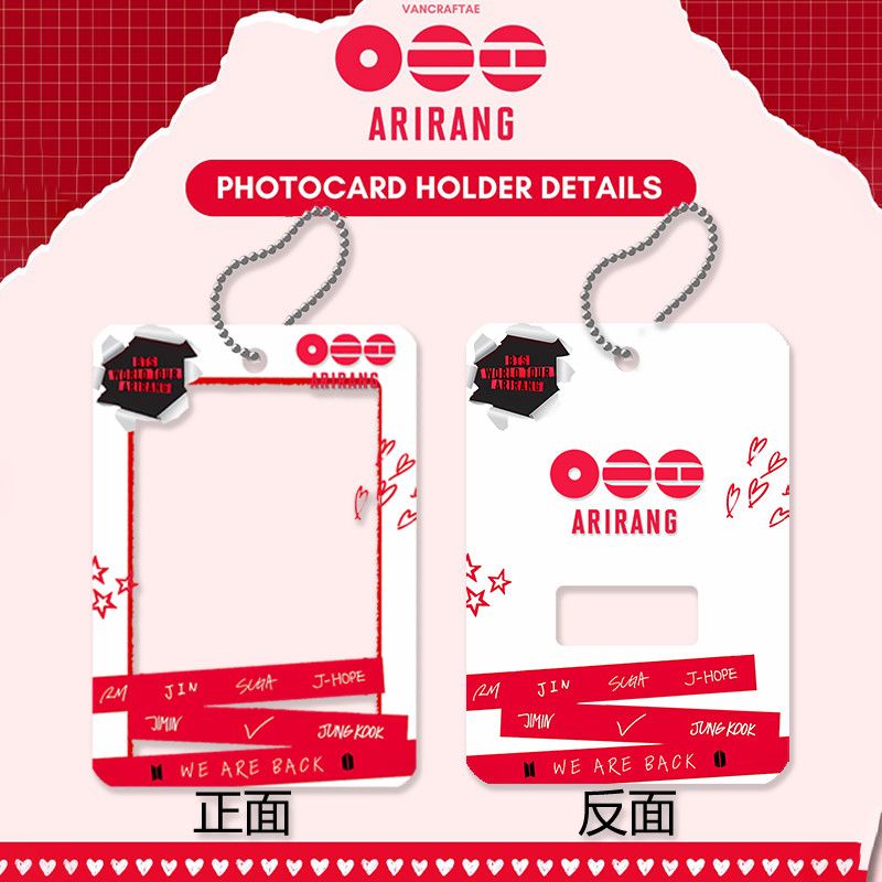 BTS CARD HOLDER ARIRANG – PLANET STORE