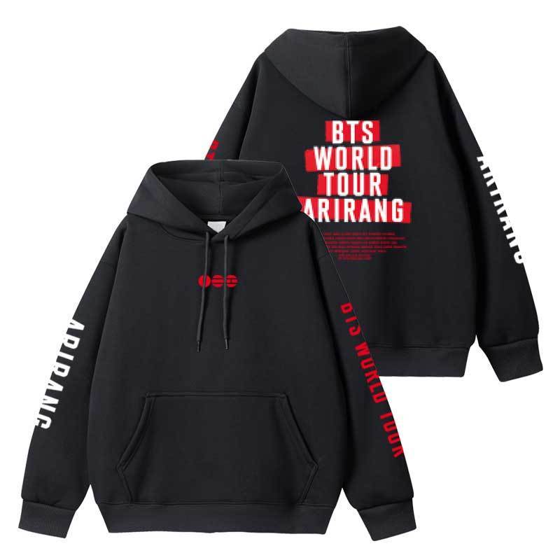 BTS TOUR 2026 COLLEGE JACKET UND HOODIE