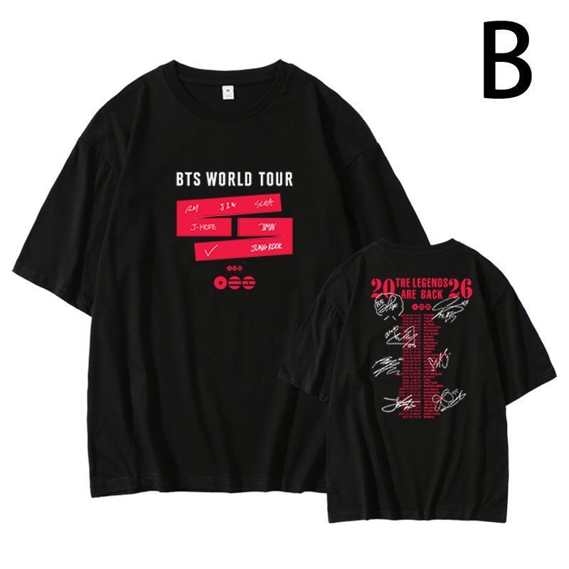 BTS WORLD TOUR 2026 ARIRANG T-SHIRTS 100% BAUMWOLLE