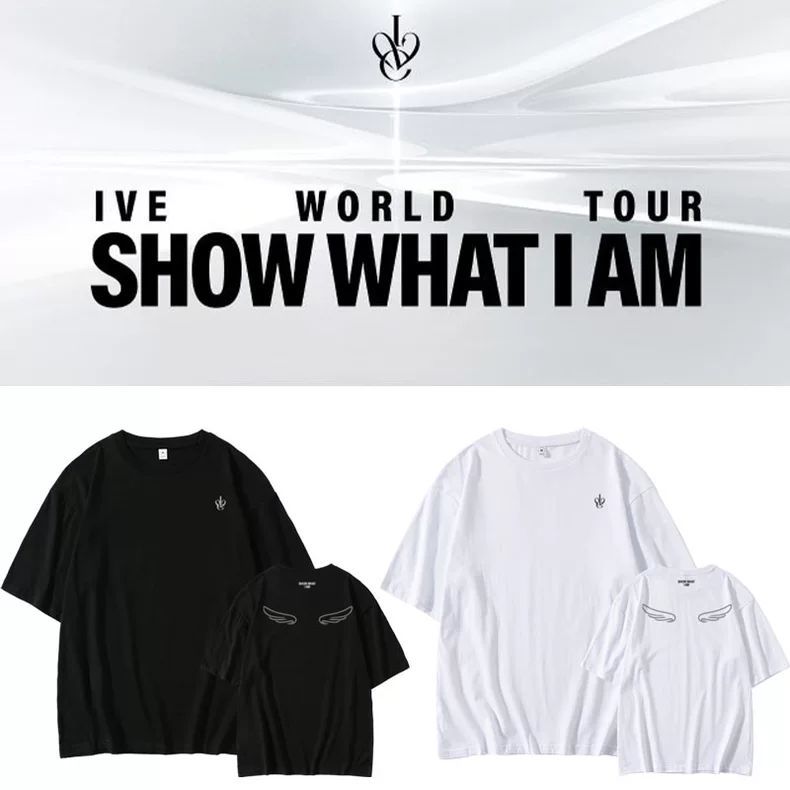 IVE ワルツ 「SHOW WHAT IAM」 Tシャツ ★Mサイズ★ IVE ワルツ 「SHOW WHAT IAM」 Tシャツ ☆Mサイズ☆ 【公式通販】