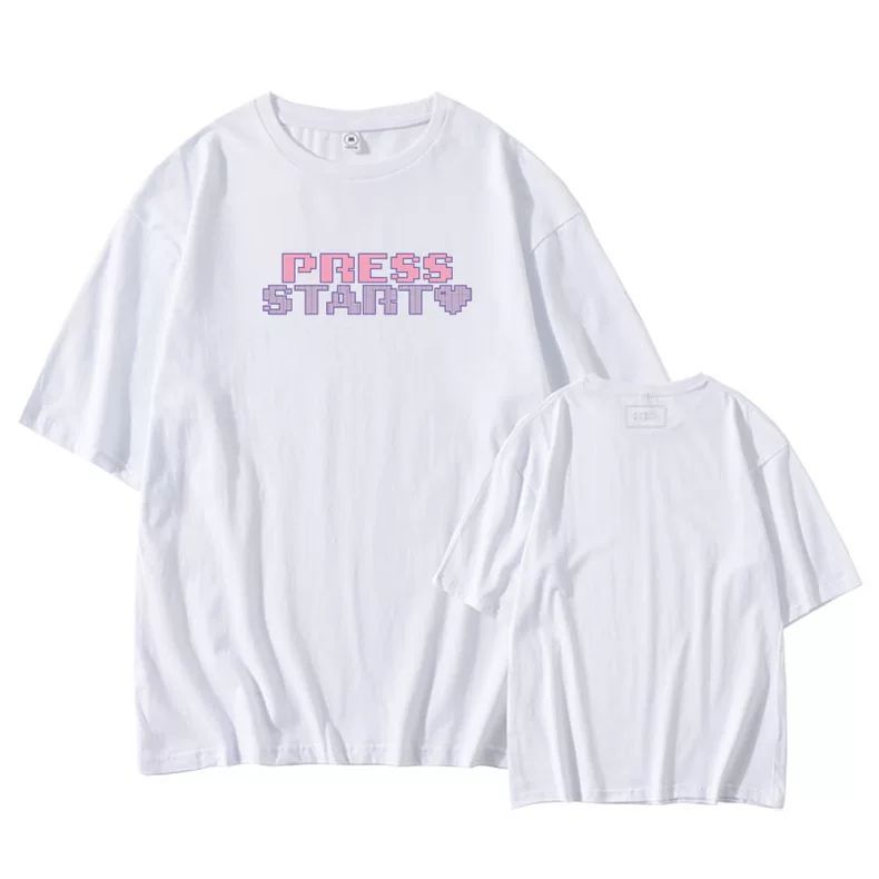 ILLIT PRESS START TSHIRTS 100% COTTON – PLANET STORE