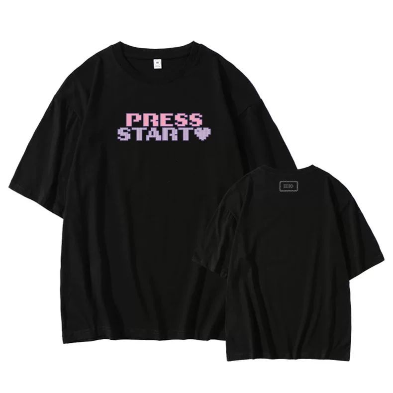 ILLIT PRESS START TSHIRTS 100% COTTON – PLANET STORE