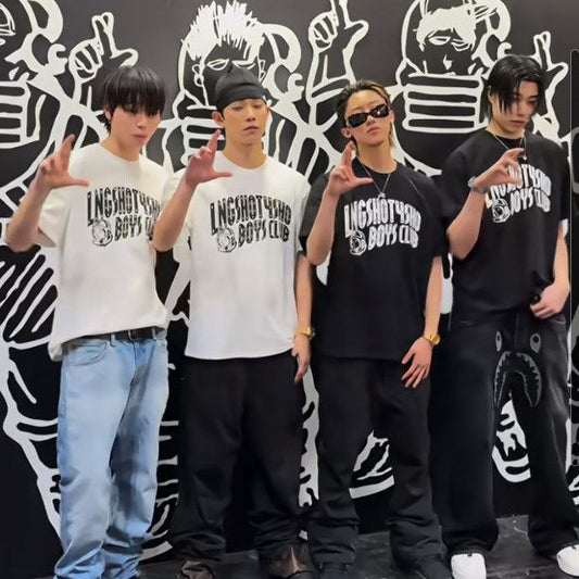 LNGSHOT T-SHIRTS 100% COTTON