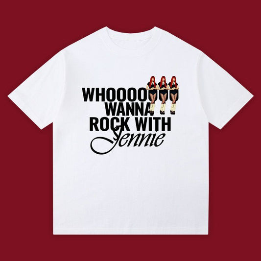 JENNIE RUBY T-SHIRTS 100% COTTON