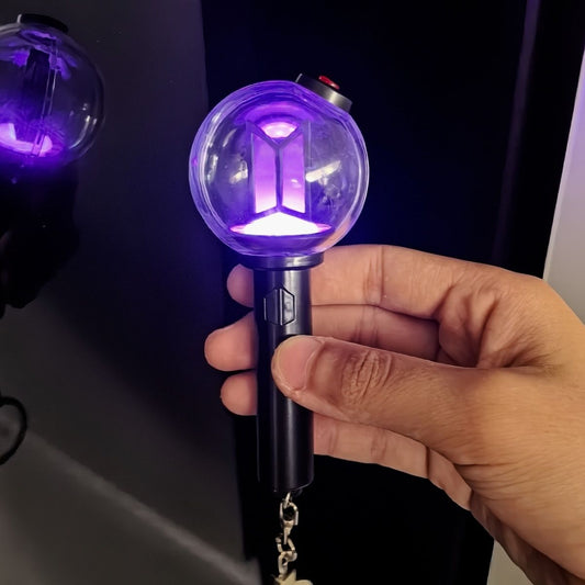 BTS LIGHTSTICK KEYCHAIN