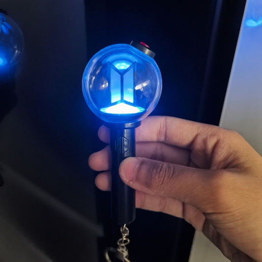 BTS LIGHTSTICK KEYCHAIN