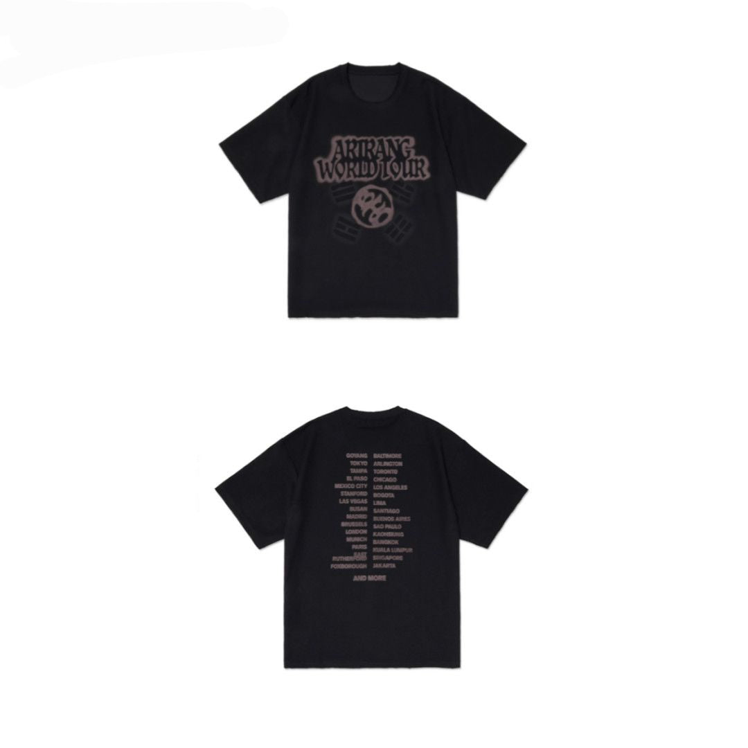 BTS WORLD TOUR 2026 MERCH T SHIRTS 100% COTTON – PLANET STORE