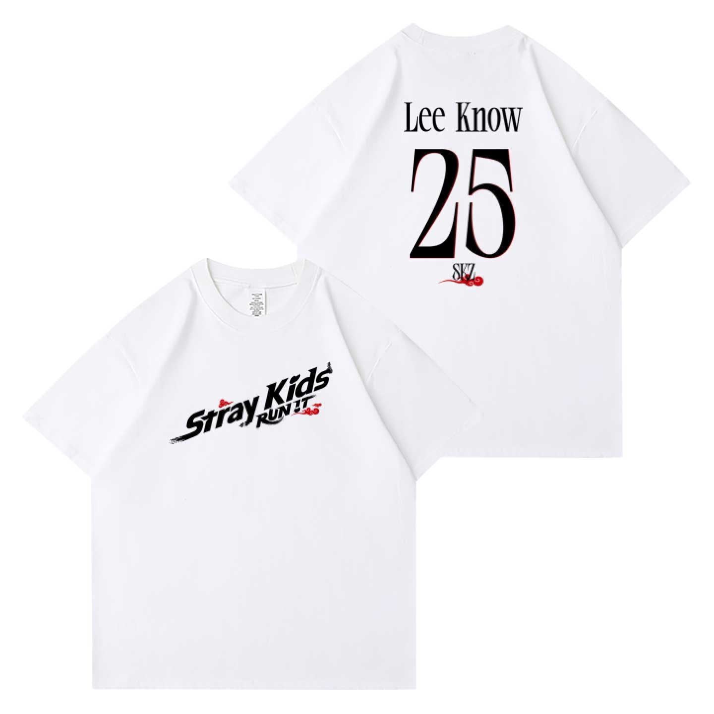 STRAY KIDS RUN IT T-SHIRTS 100% COTTON – PLANET STORE
