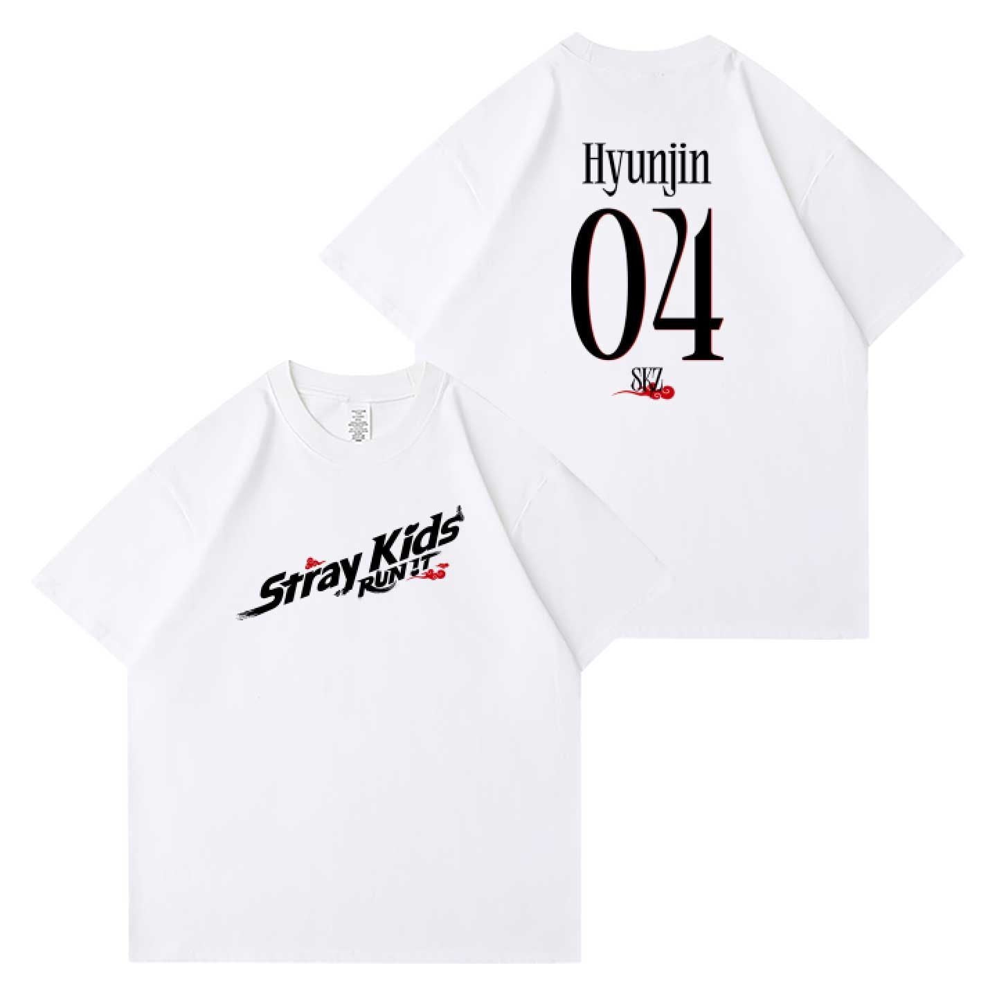 STRAY KIDS RUN IT T-SHIRTS 100% COTTON – PLANET STORE